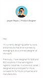 Mobile Screenshot of jasperreyes.com