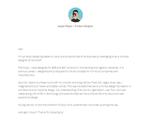 Tablet Screenshot of jasperreyes.com